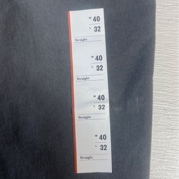 Goodfellow & Co Straight Chino Pants Mens 40x32 Charcoal Gray New - Picture 13 of 13